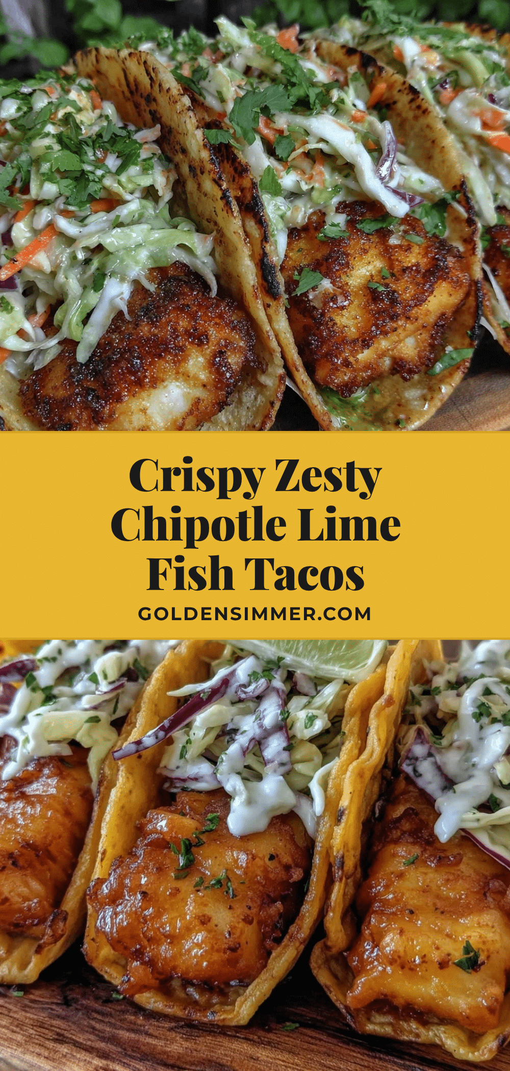 crispy chipotle lime fish tacos recipe