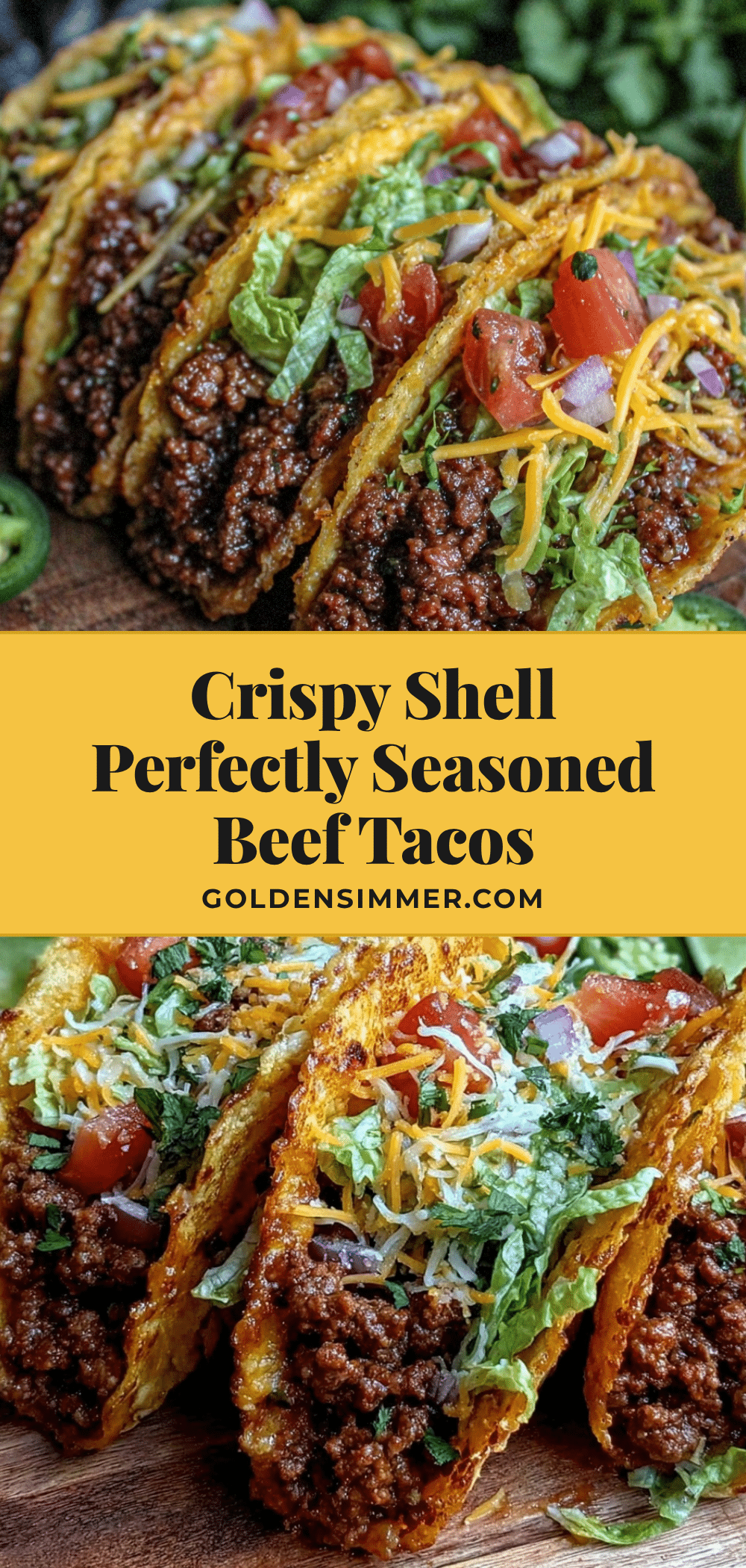 crispy seasoned ground beef tacos recipe