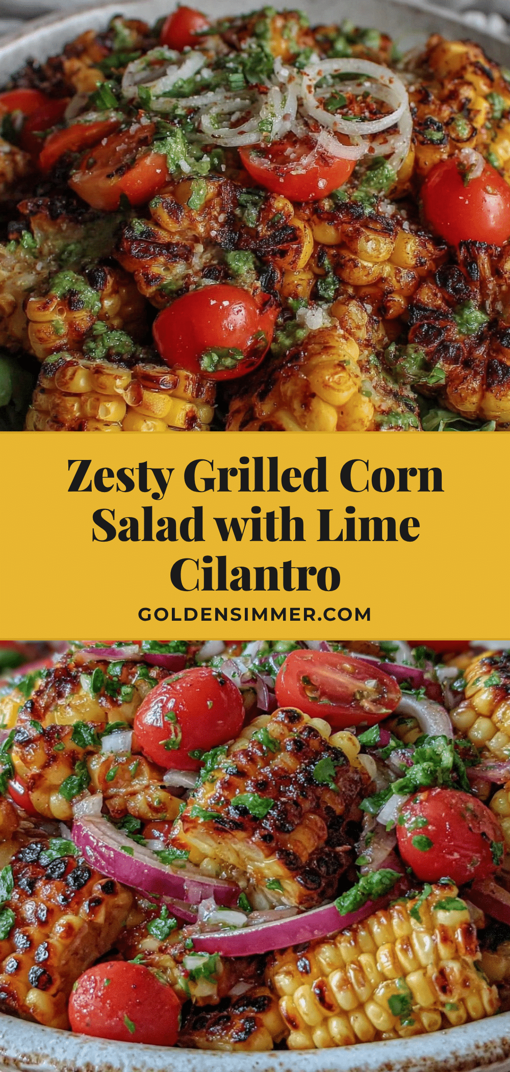fresh grilled corn salad recipe