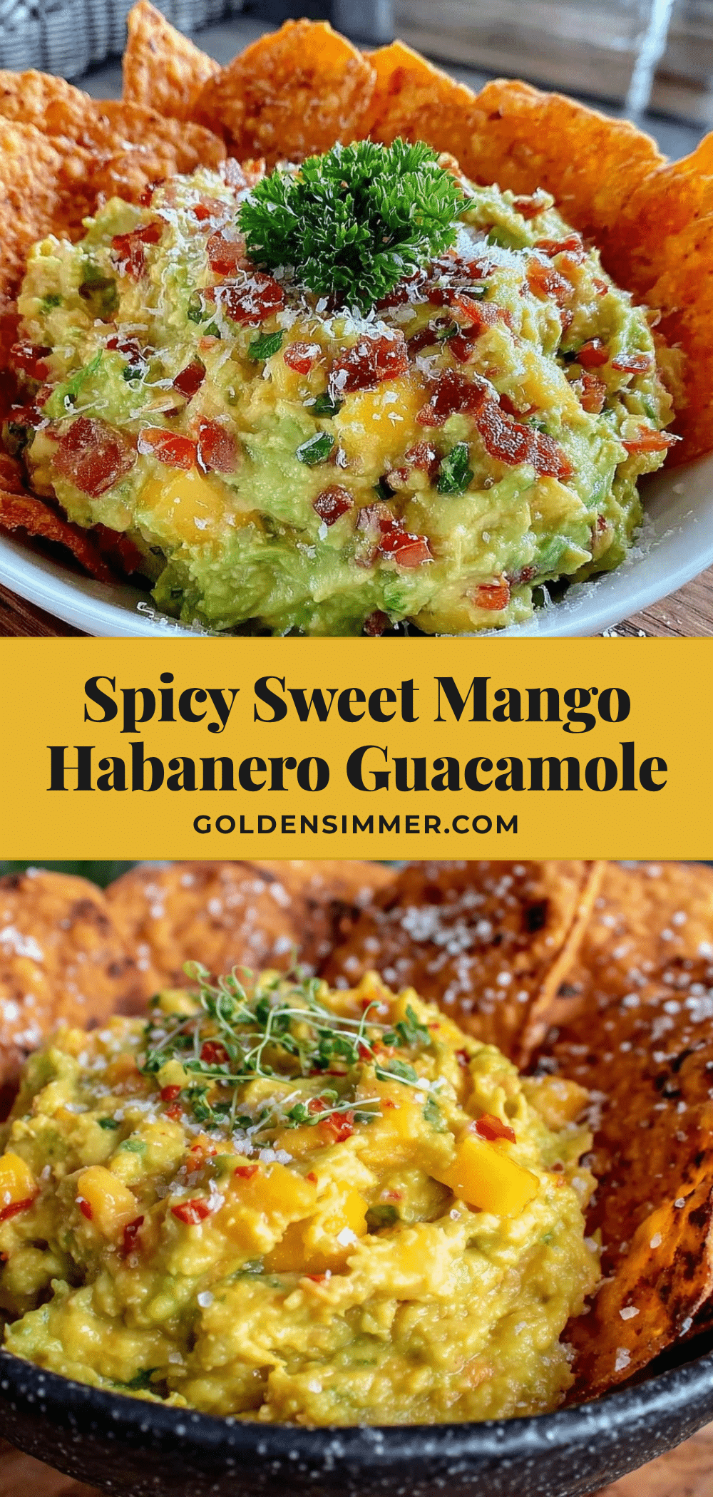 mango habanero guacamole recipe