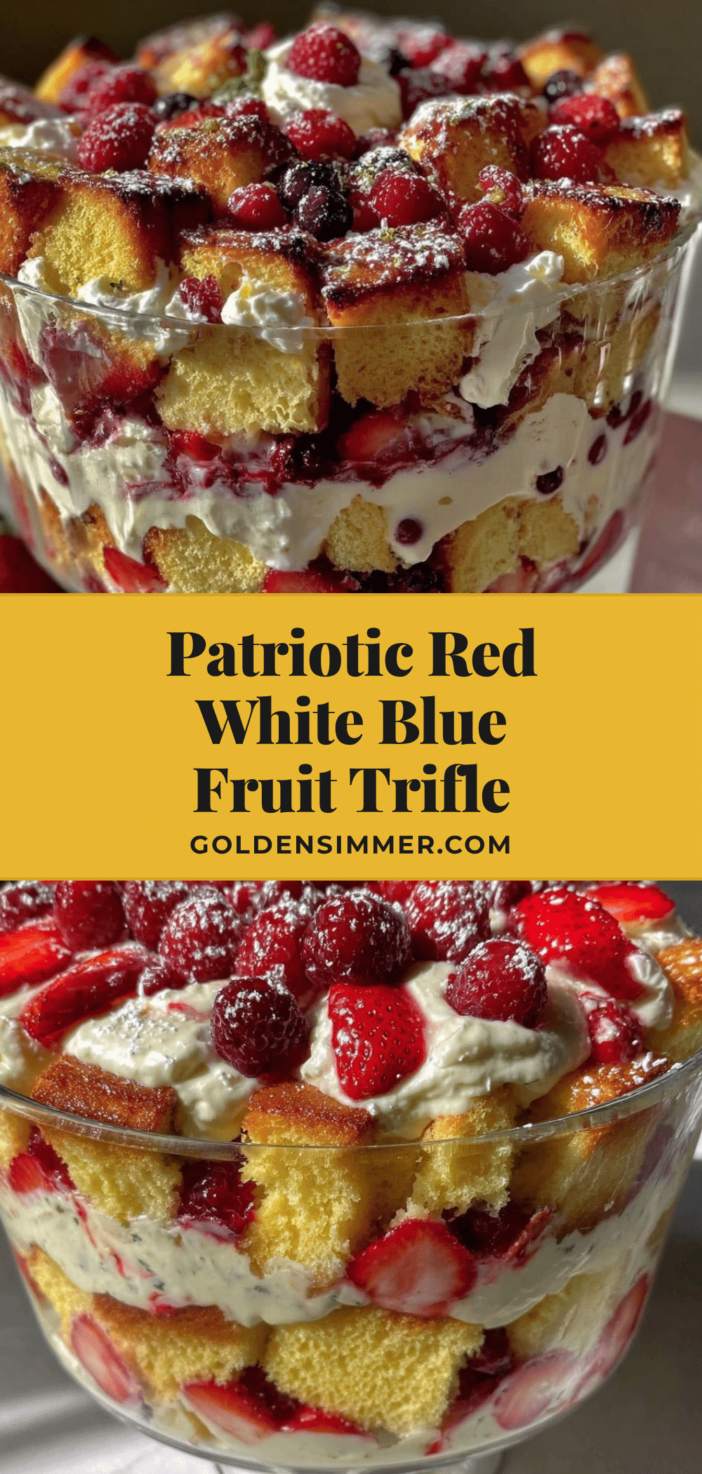 red white blue fruit trifle recipe