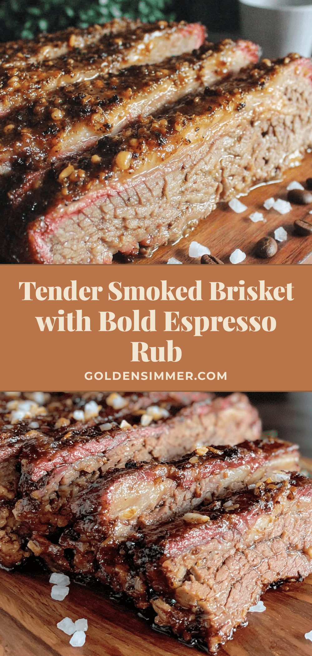 smoked brisket with espresso dry rub recipe