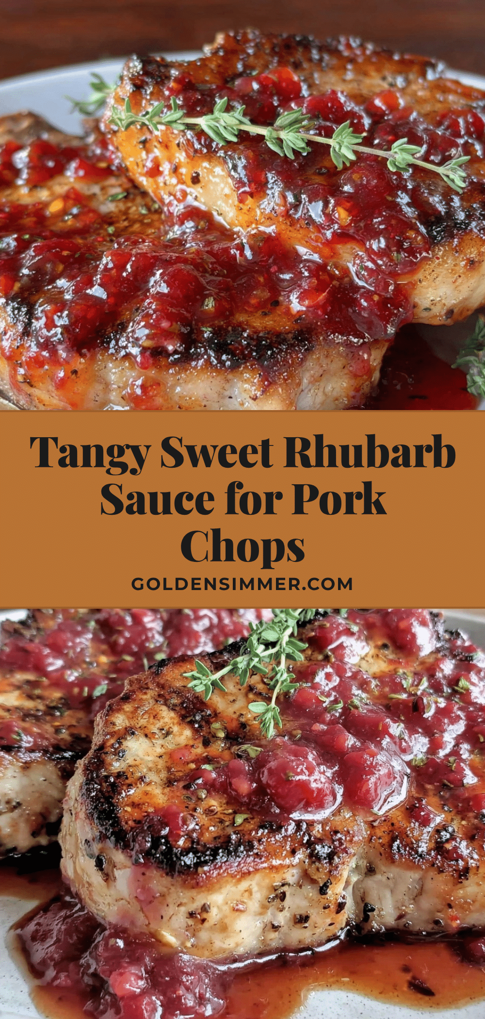 tangy rhubarb sauce recipe