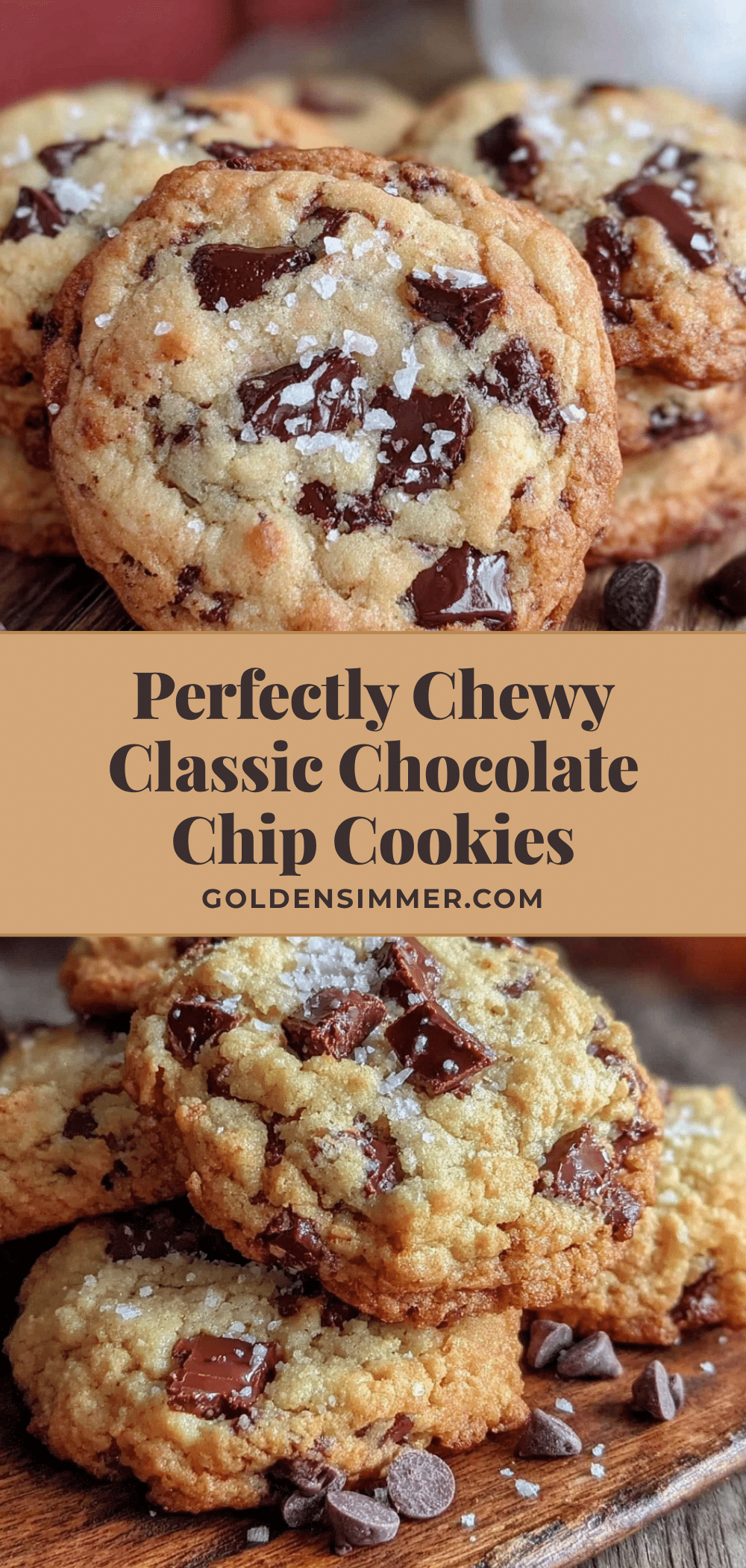 tender classic chocolate chip cookies recipe