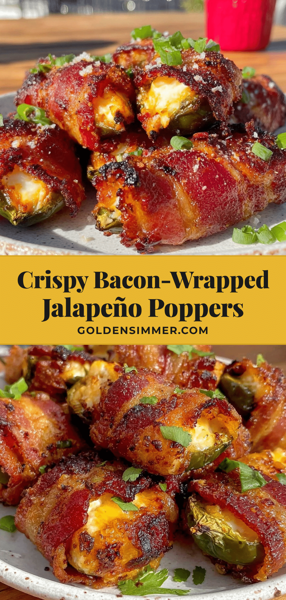 bacon-wrapped jalapeño poppers recipe