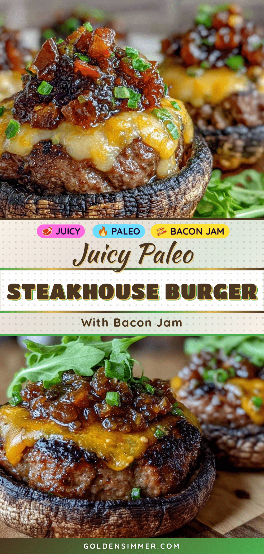 bunless steakhouse burger recipe