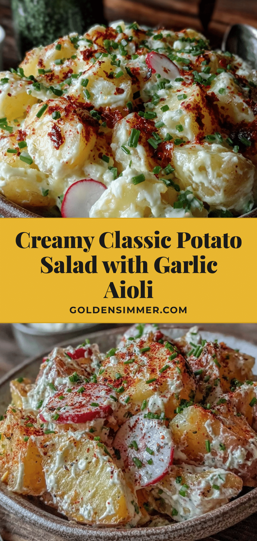 creamy classic potato salad recipe