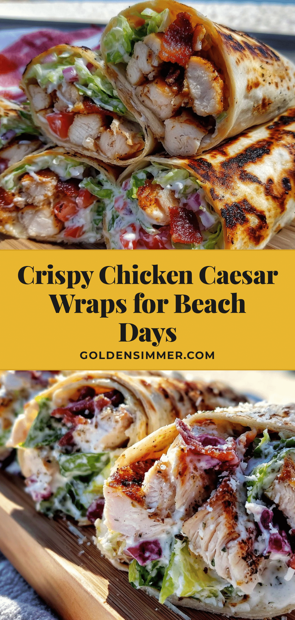 crispy chicken caesar wraps recipe
