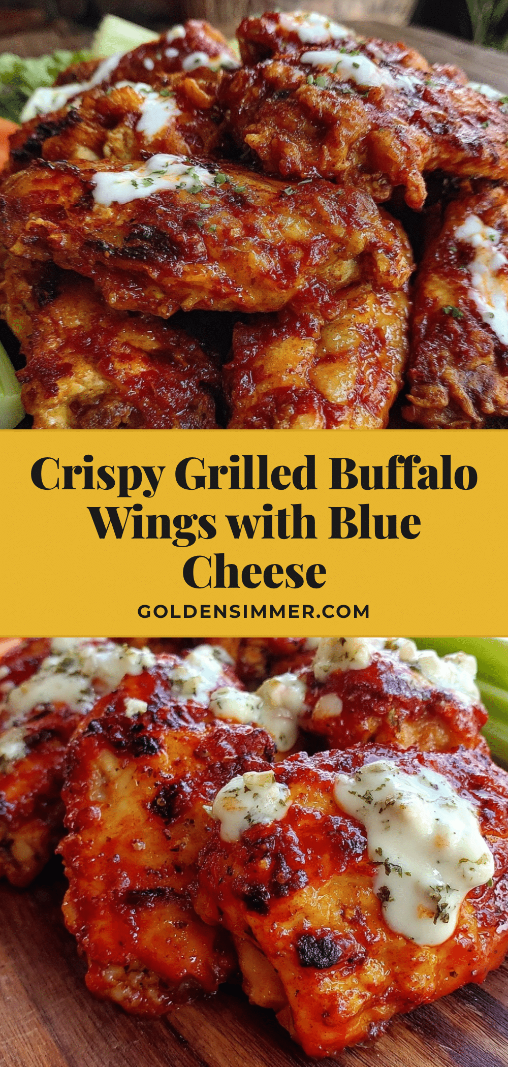 crispy grilled buffalo chicken wings recipe