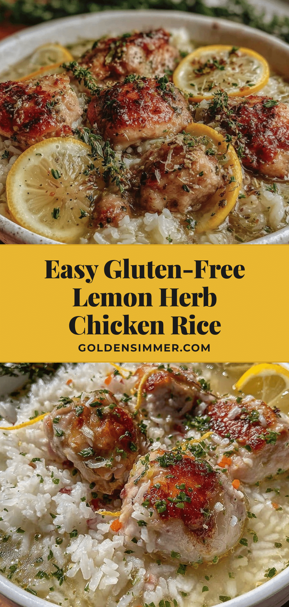 easy gluten-free one-pot chicken and rice recipe