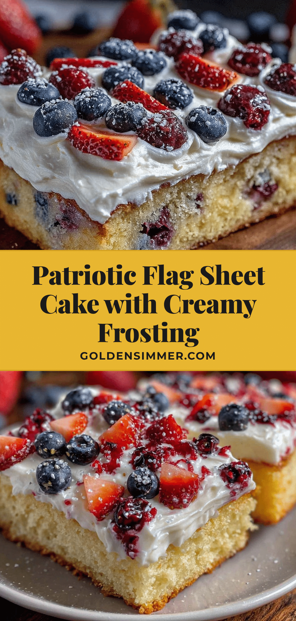 flag sheet cake recipe recipe