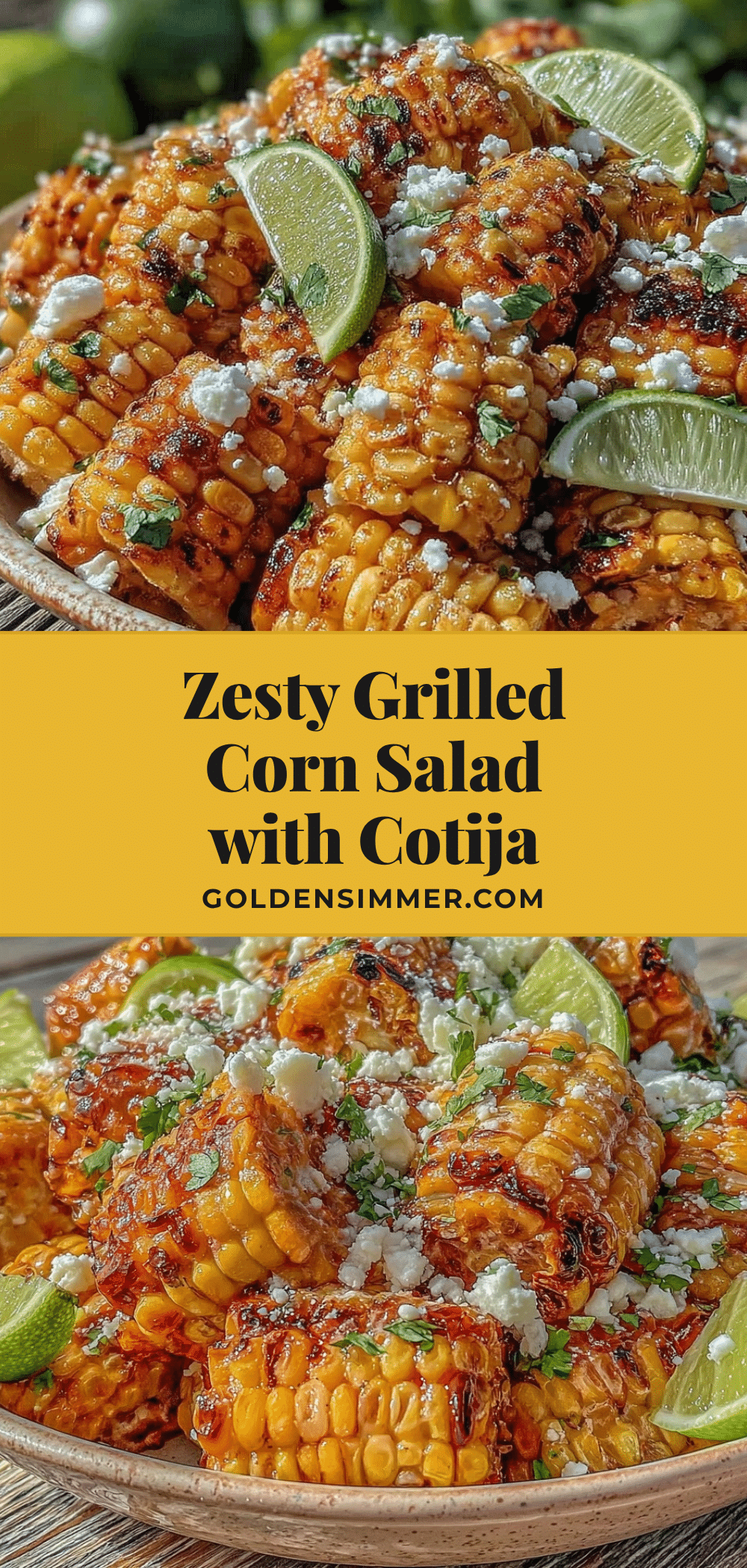 fresh grilled corn salad recipe