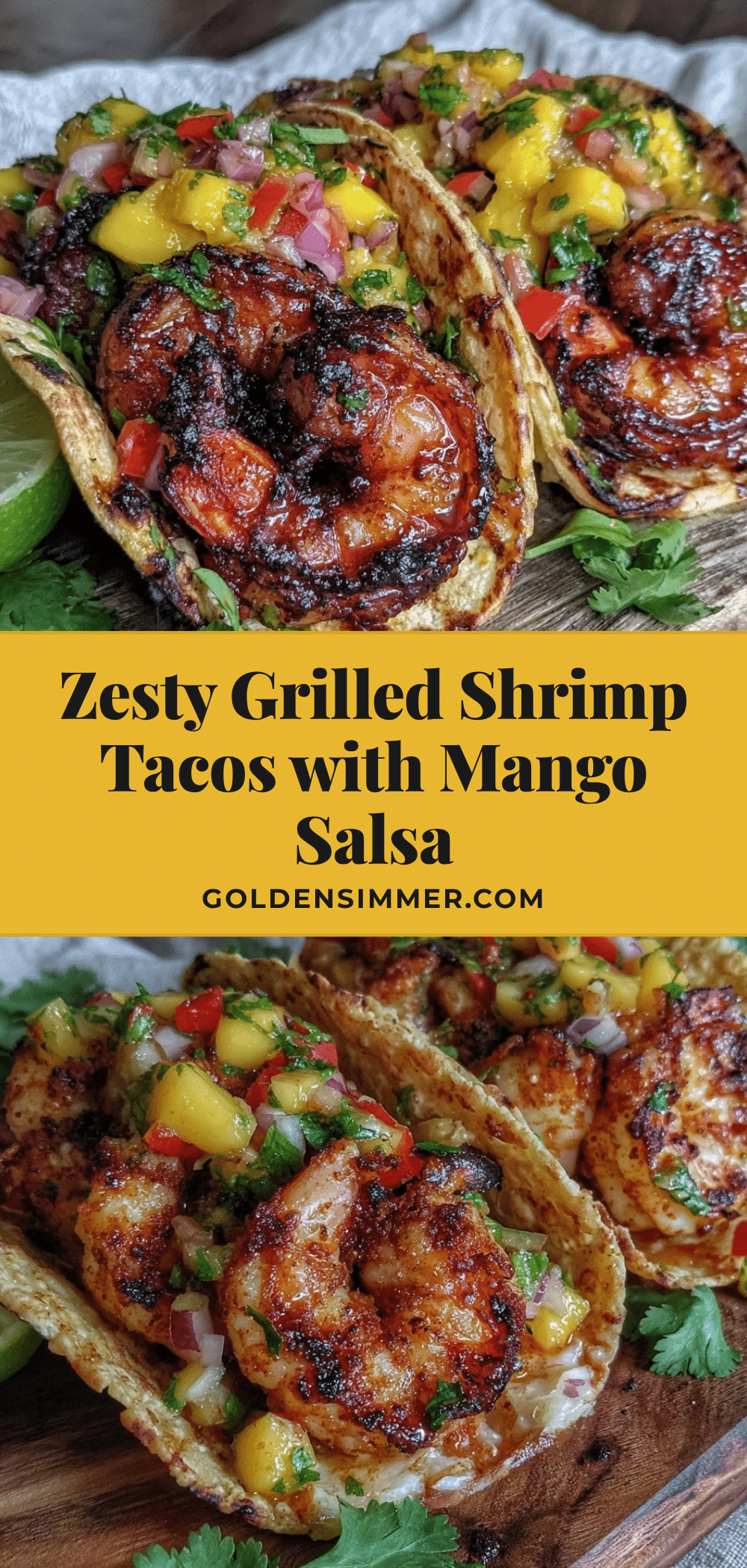 fresh grilled shrimp tacos recipe