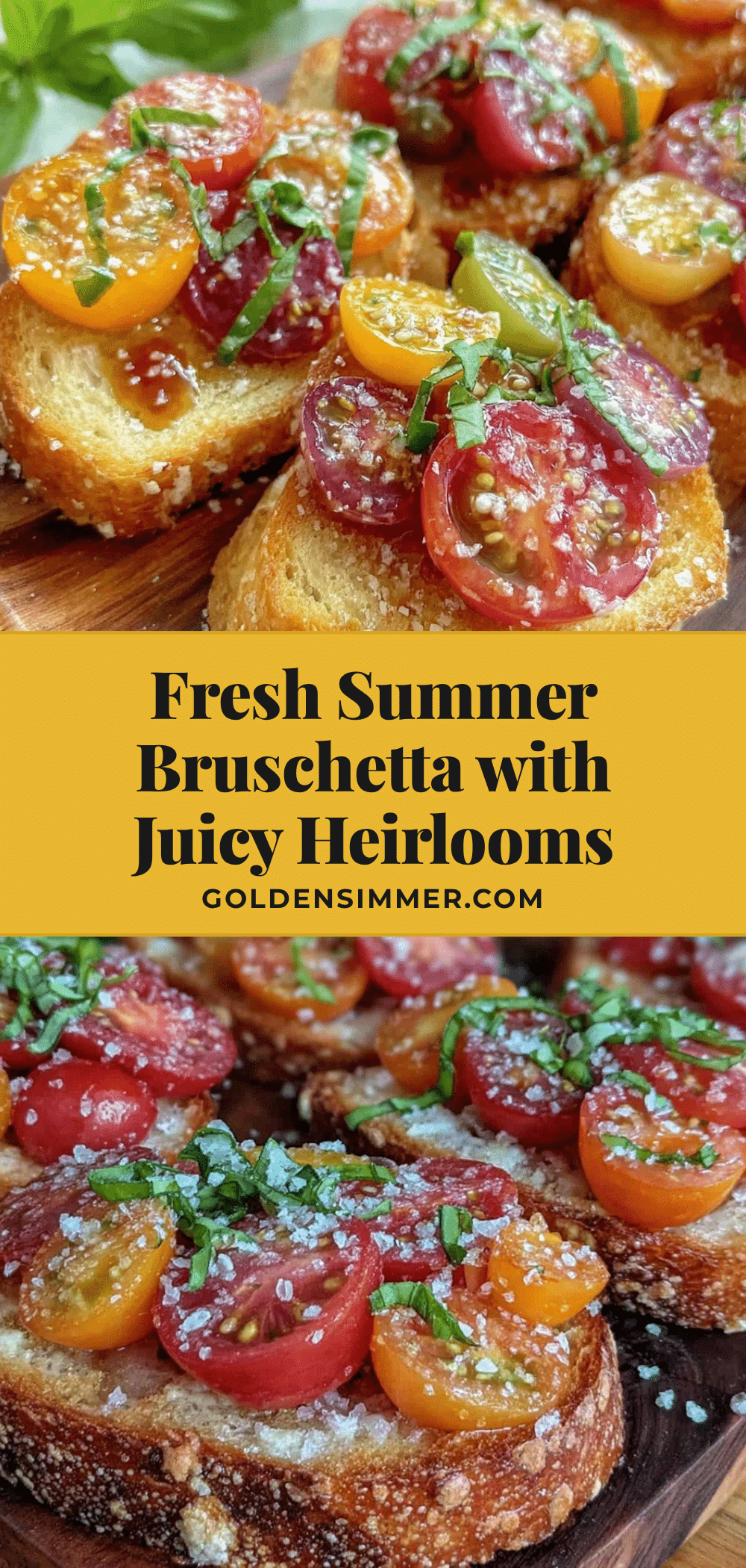 fresh summer bruschetta recipe recipe