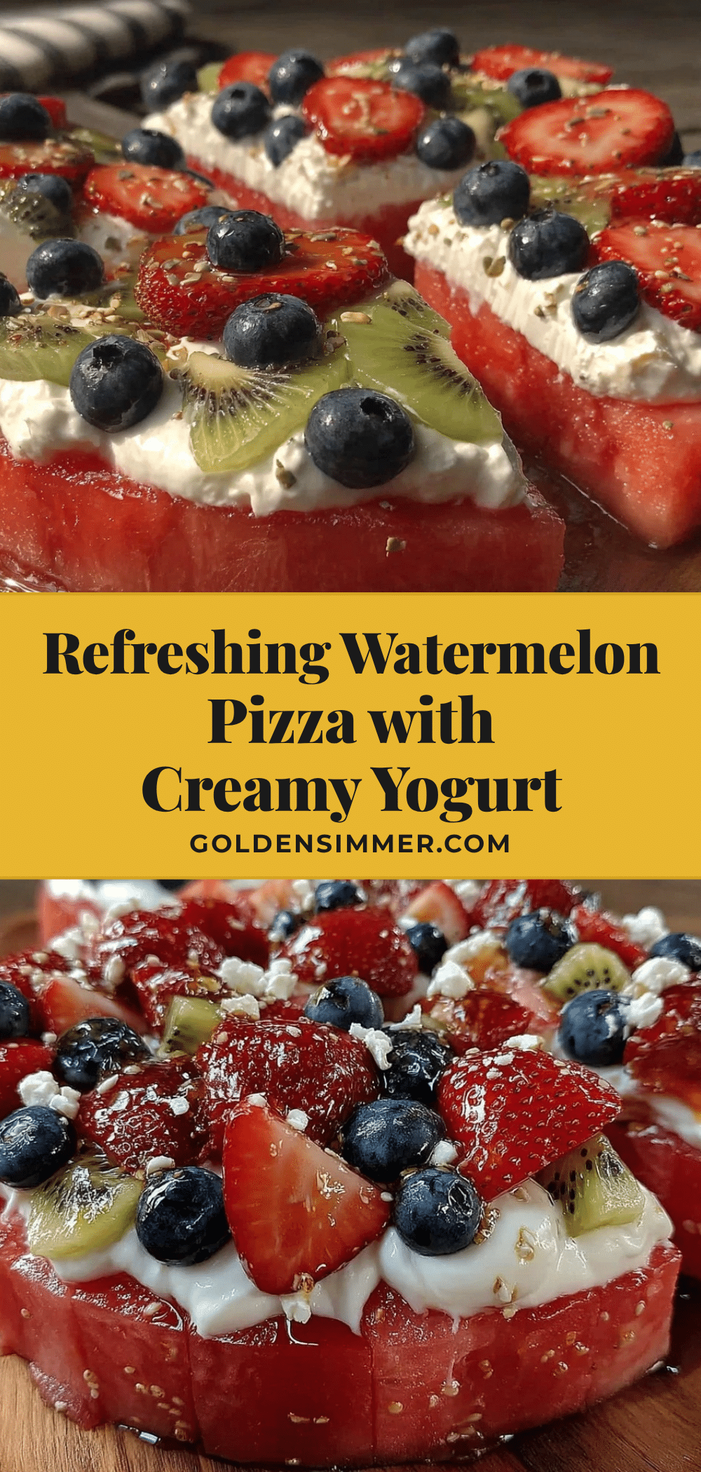 fresh watermelon pizza recipe recipe