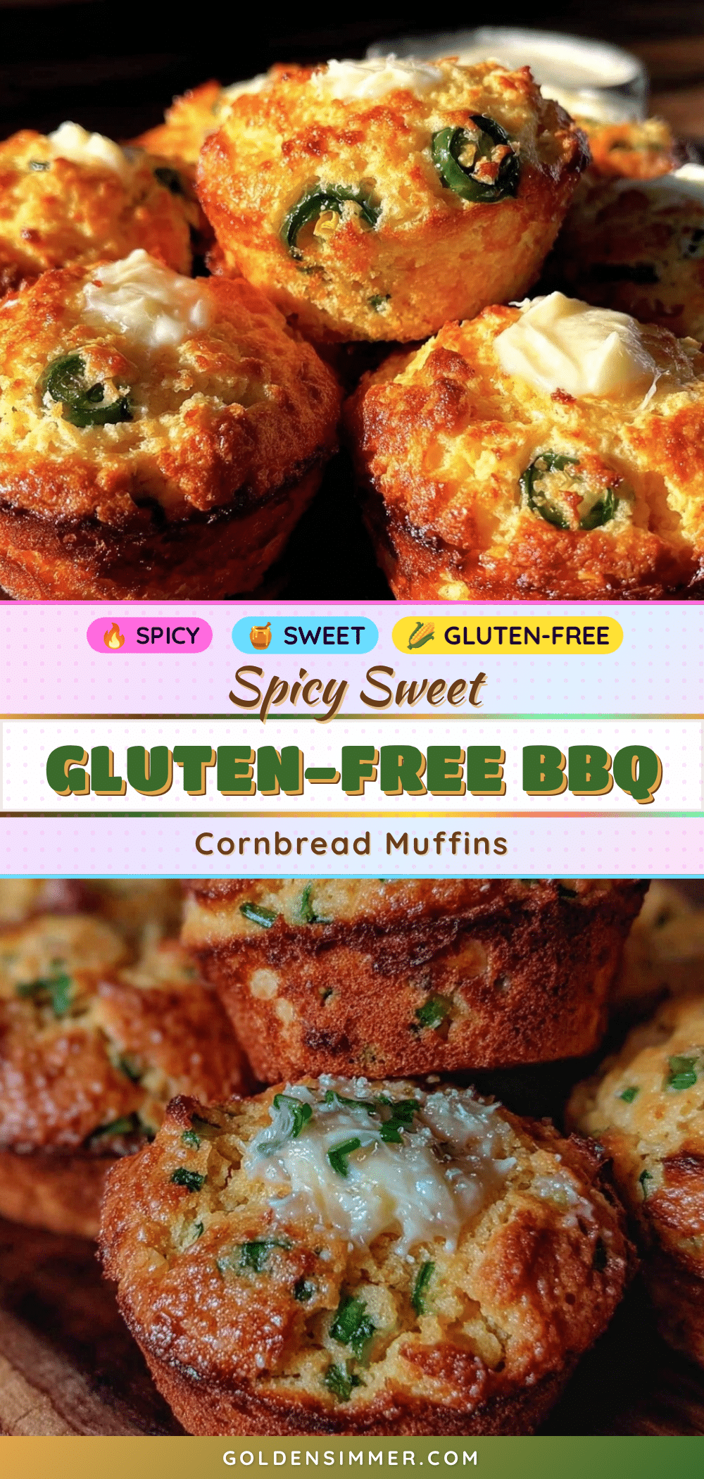 gluten-free bbq cornbread muffins recipe