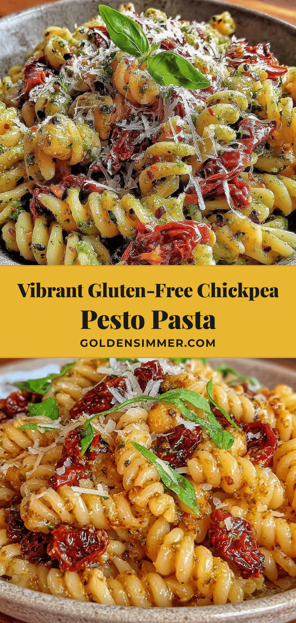 gluten-free chickpea rotini pasta salad recipe