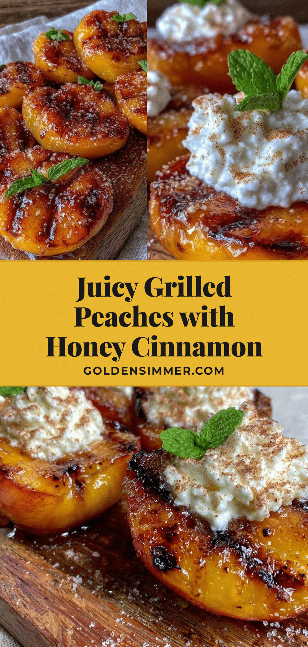 grilled peaches recipe recipe