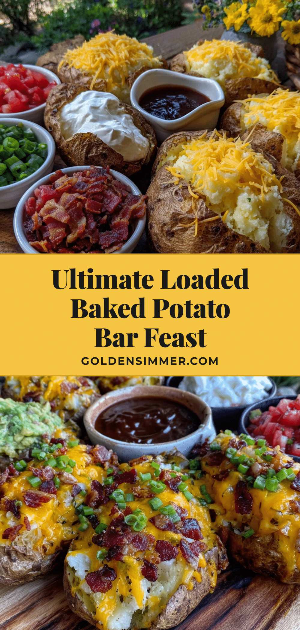 loaded baked potato bar recipe