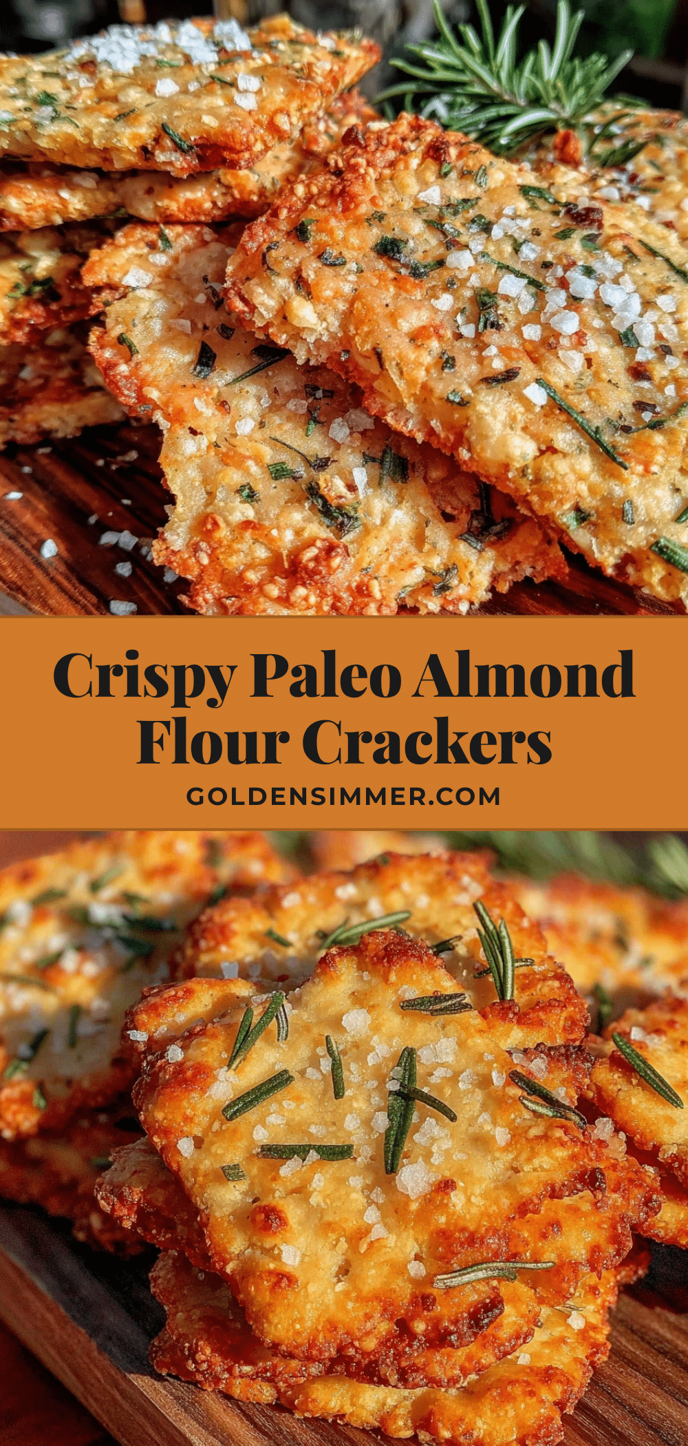 paleo almond flour crackers recipe