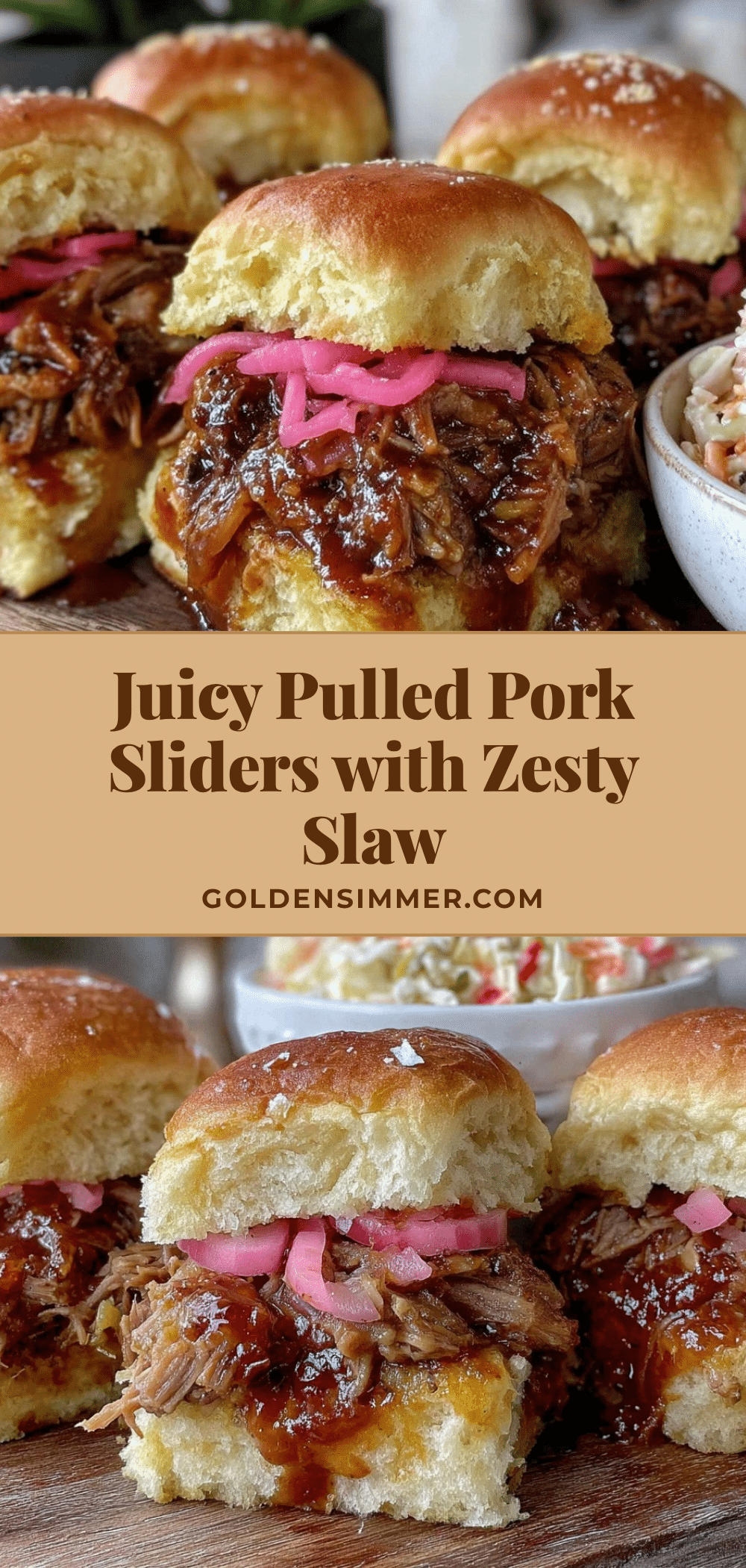pulled pork sliders recipe