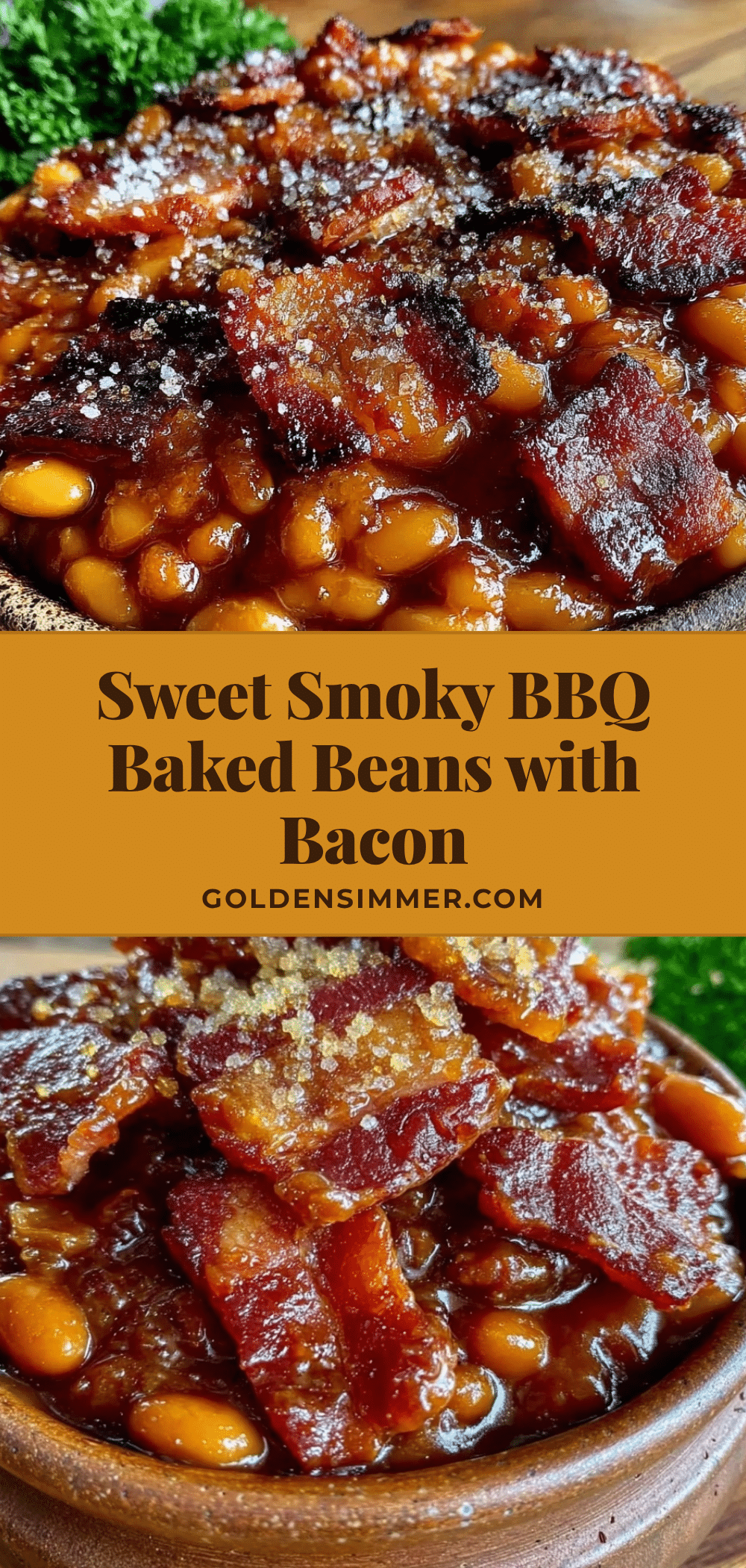 savory bbq baked beans recipe