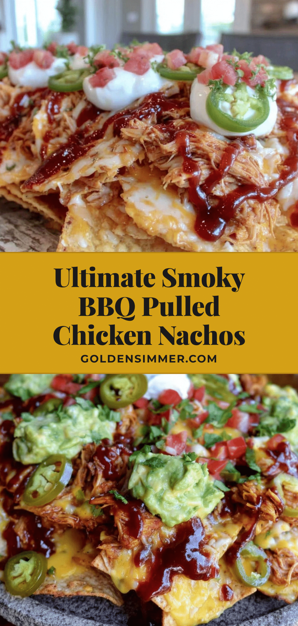 smoked pulled chicken nachos recipe