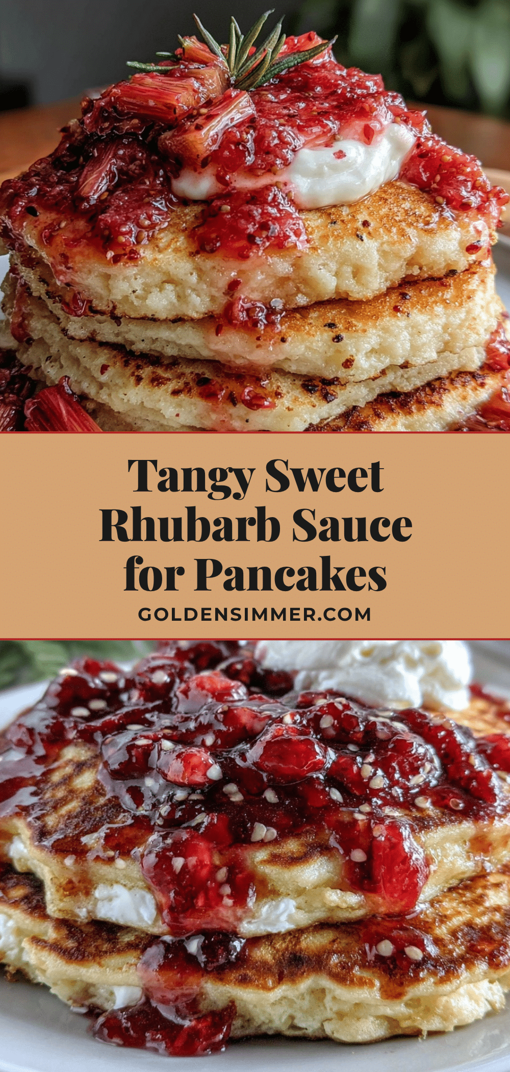 tangy rhubarb sauce recipe