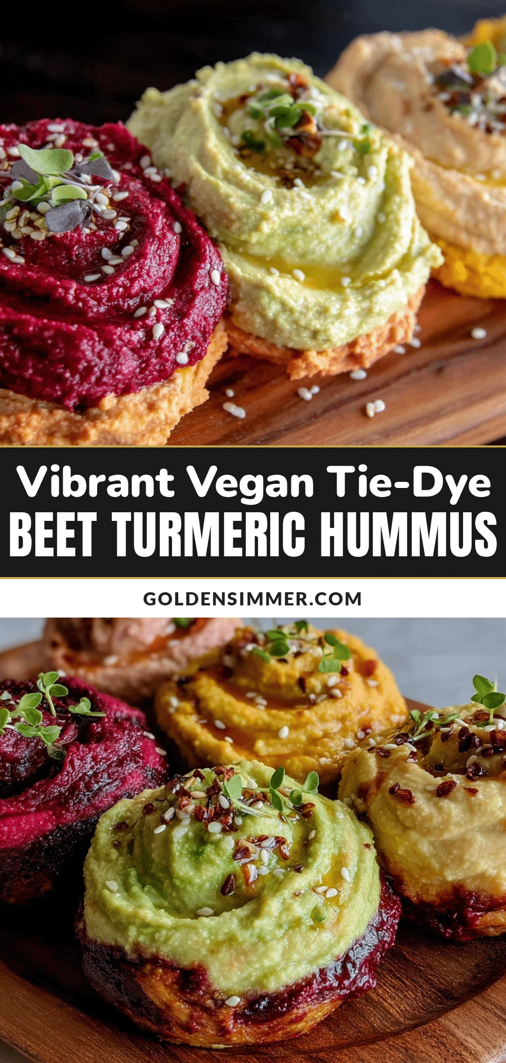 vegan beet turmeric hummus board recipe