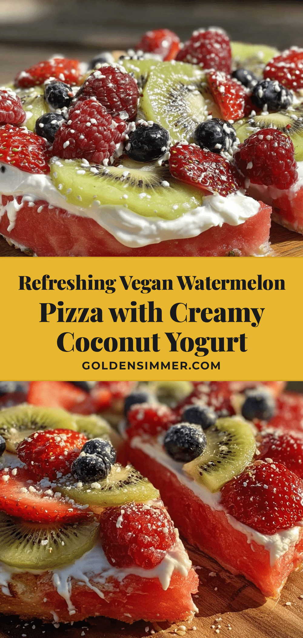 vegan watermelon pizza recipe