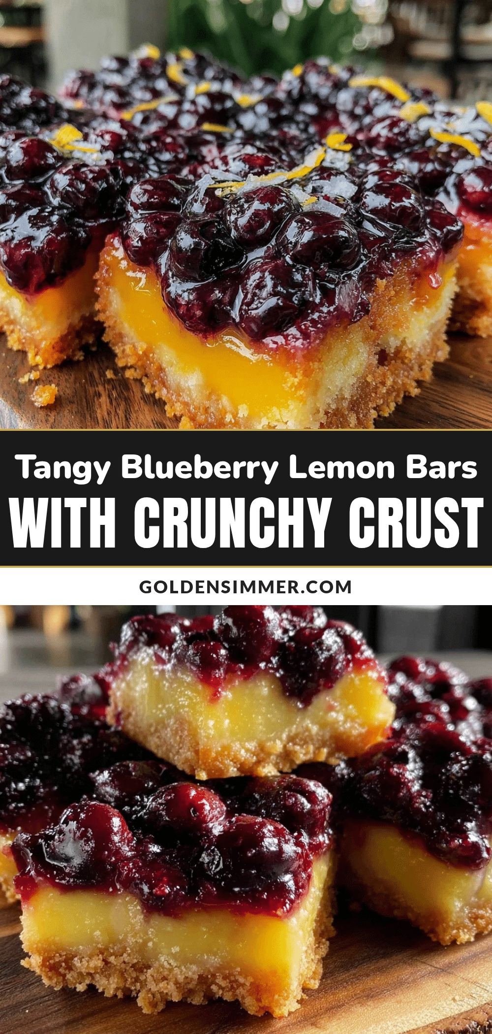 blueberry lemon bars recipe