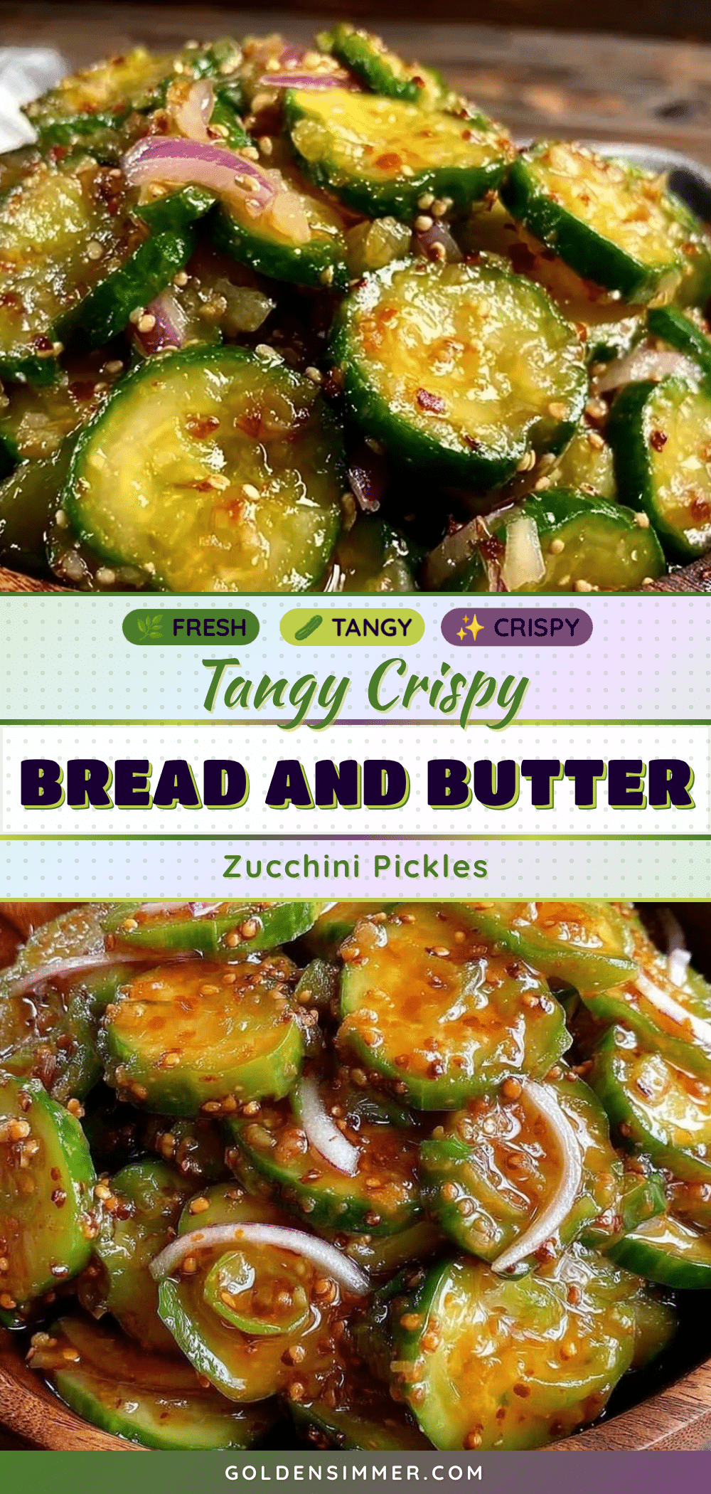 bread and butter zucchini pickles recipe