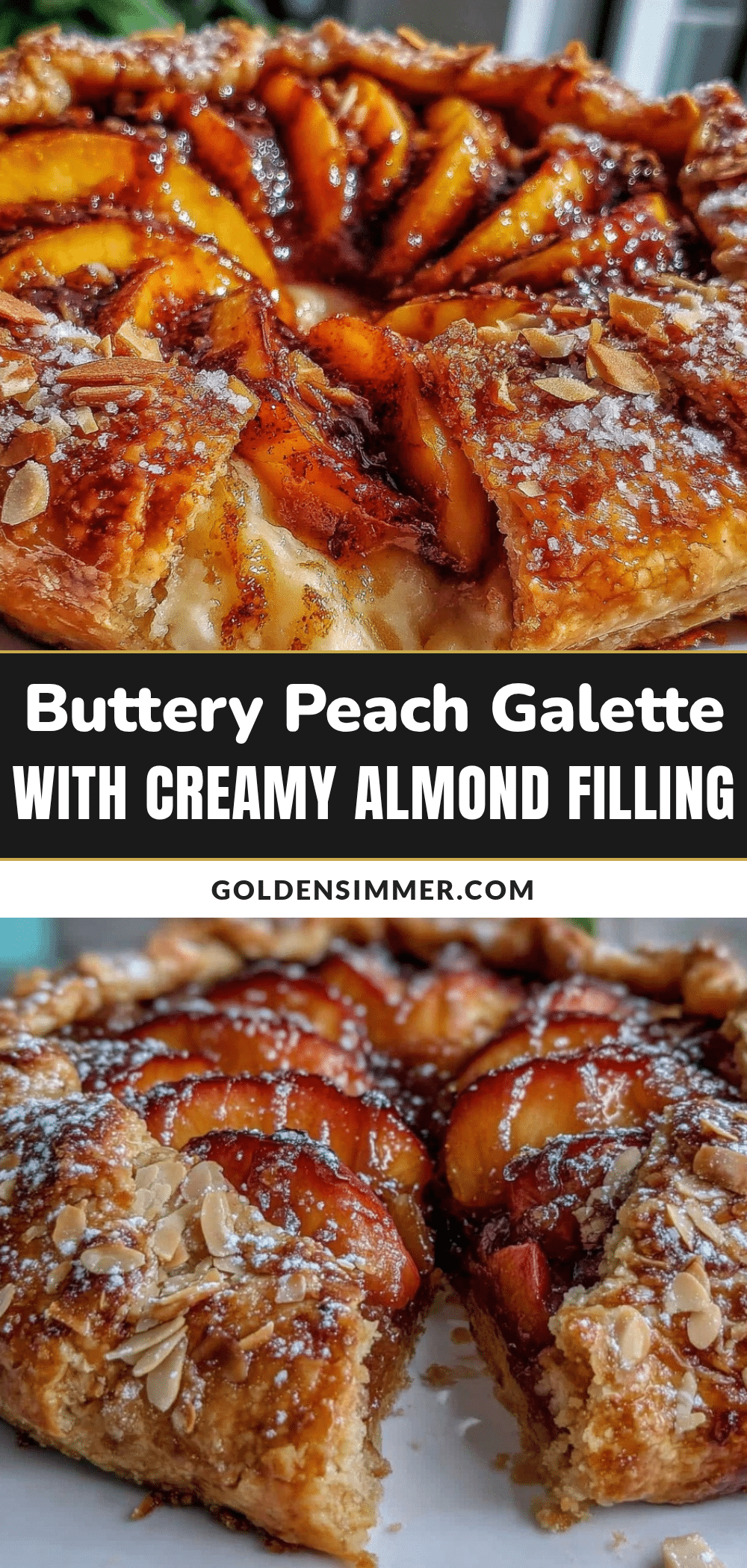 brown butter peach galette recipe