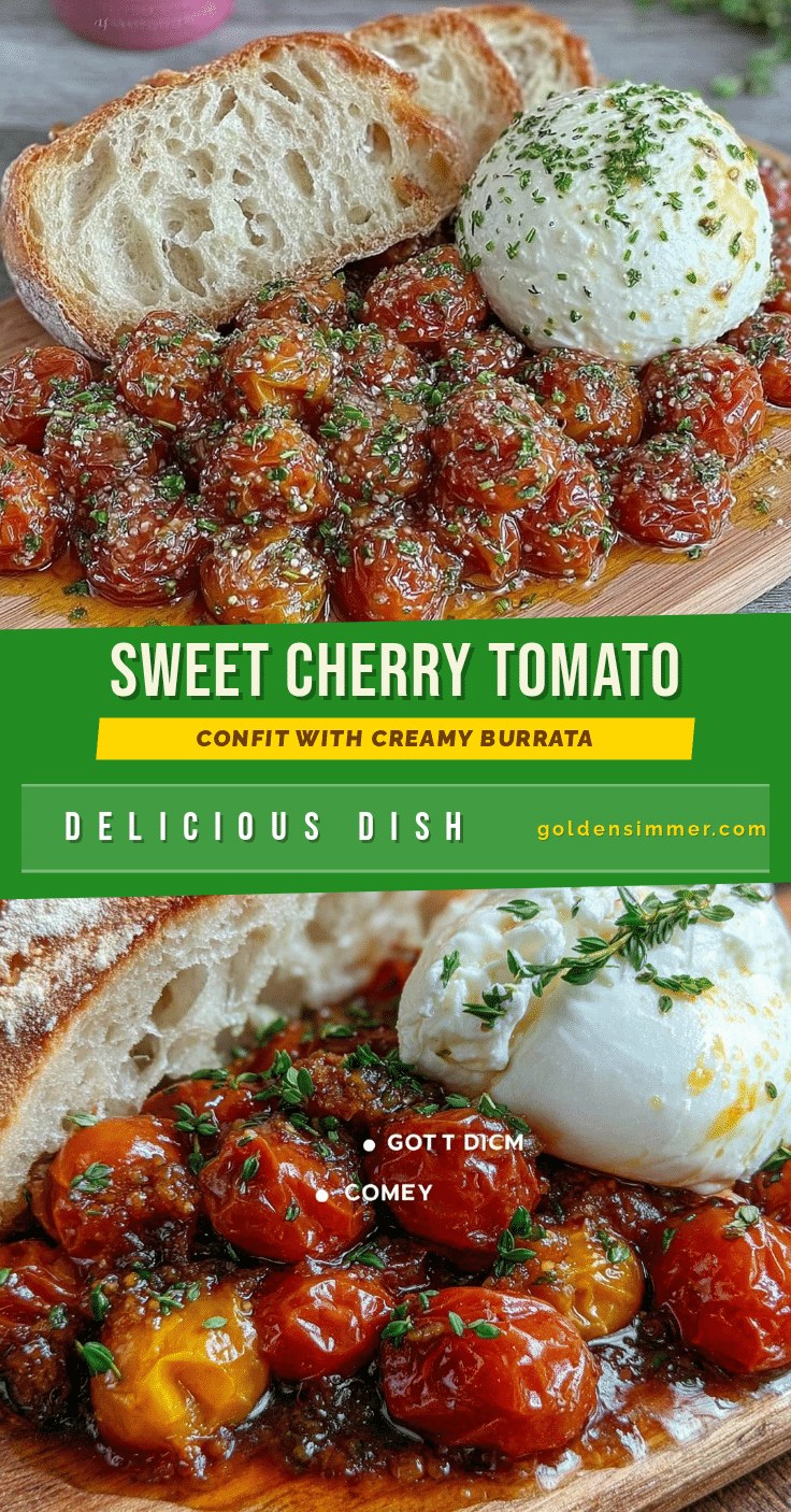 cherry tomato confit recipe