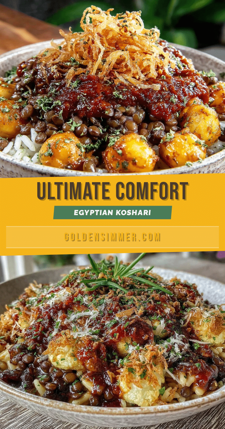 Cozy Egyptian Koshari recipe recipe