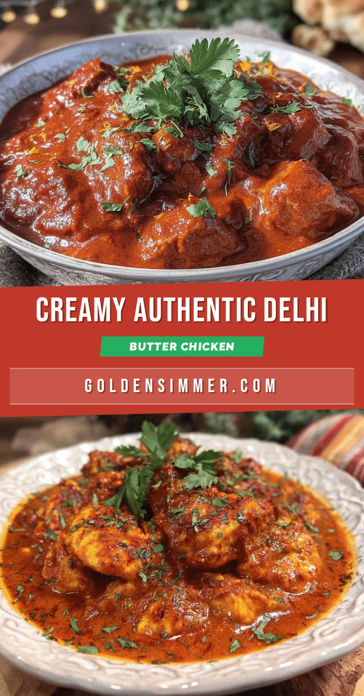 creamy butter chicken recipe