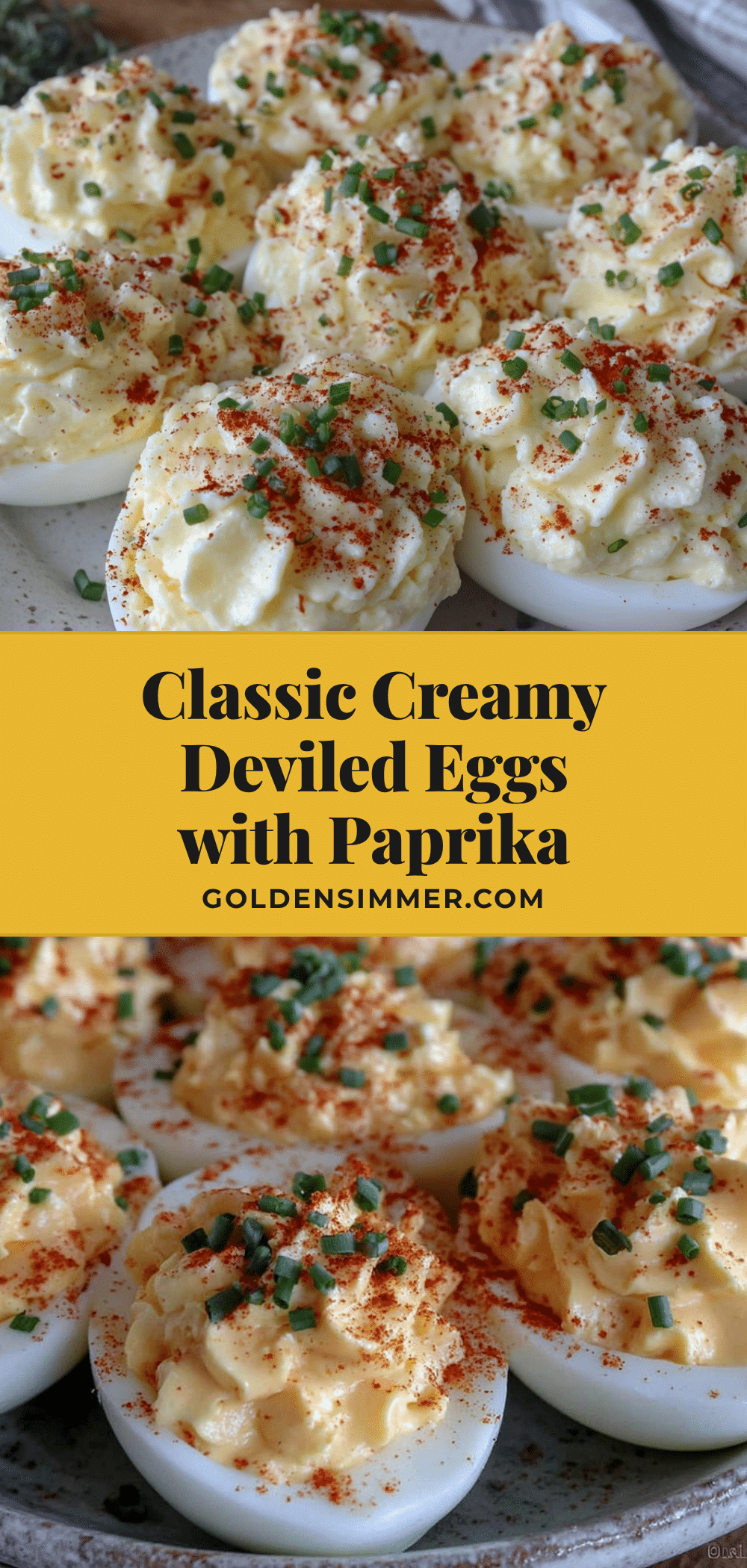creamy classic deviled eggs recipe