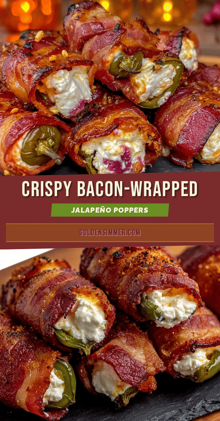 crispy bacon-wrapped jalapeño poppers recipe
