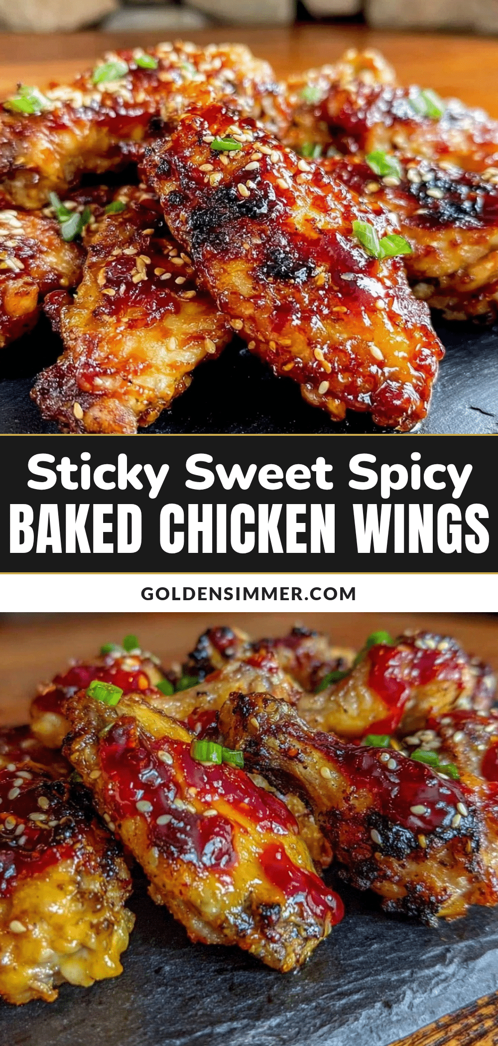 crispy baked honey sriracha chicken wings recipe