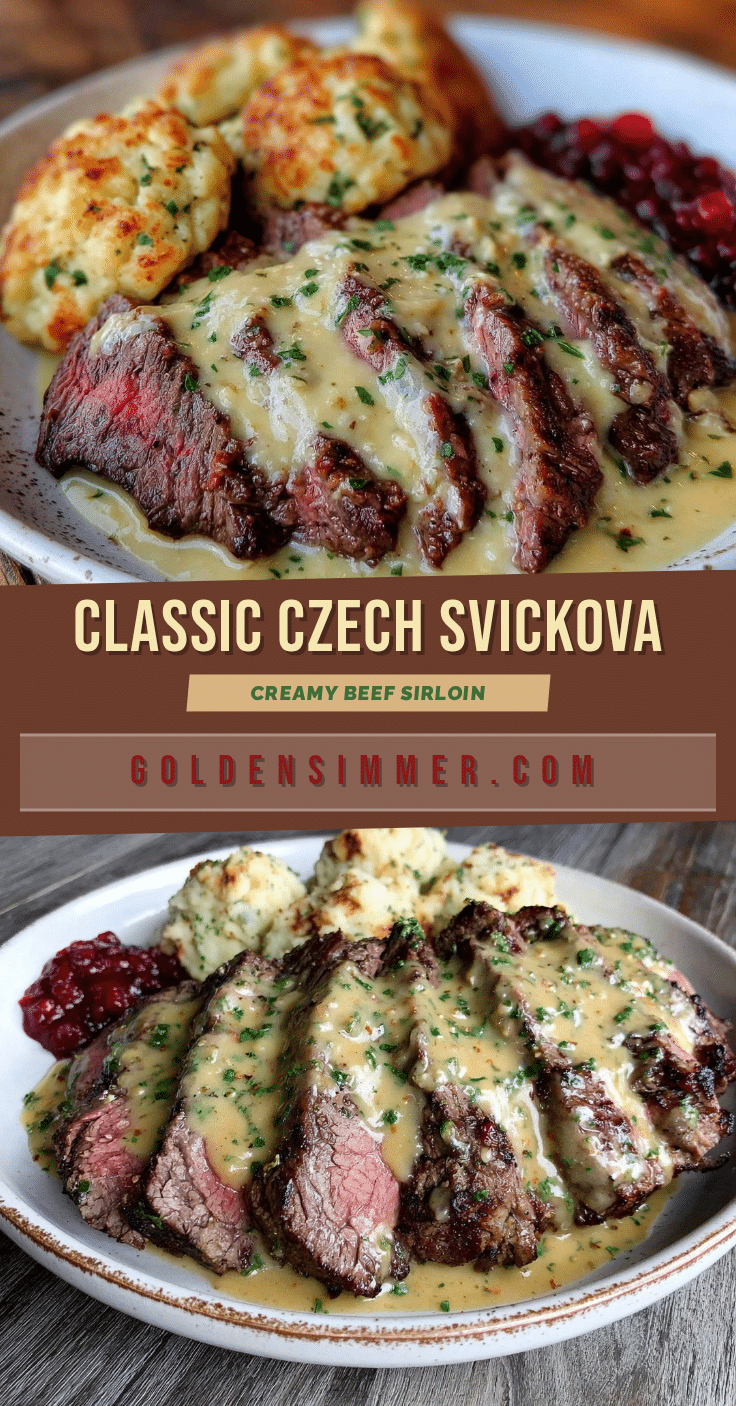 czech svickova beef sirloin recipe