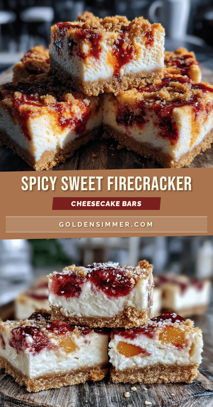 firecracker cheesecake bars recipe