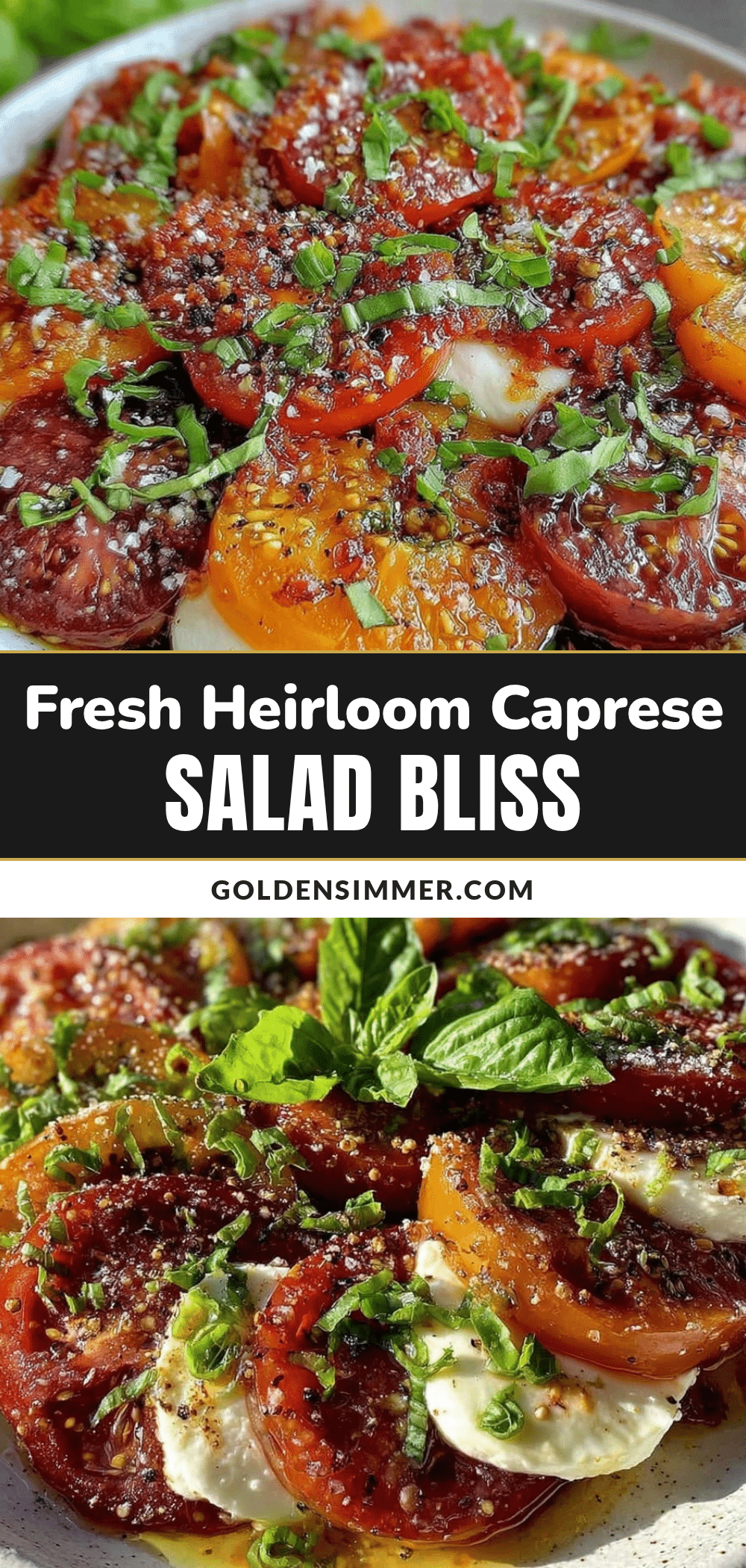 fresh Caprese salad recipe