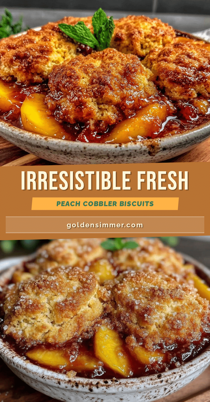fresh peach cobbler recipe