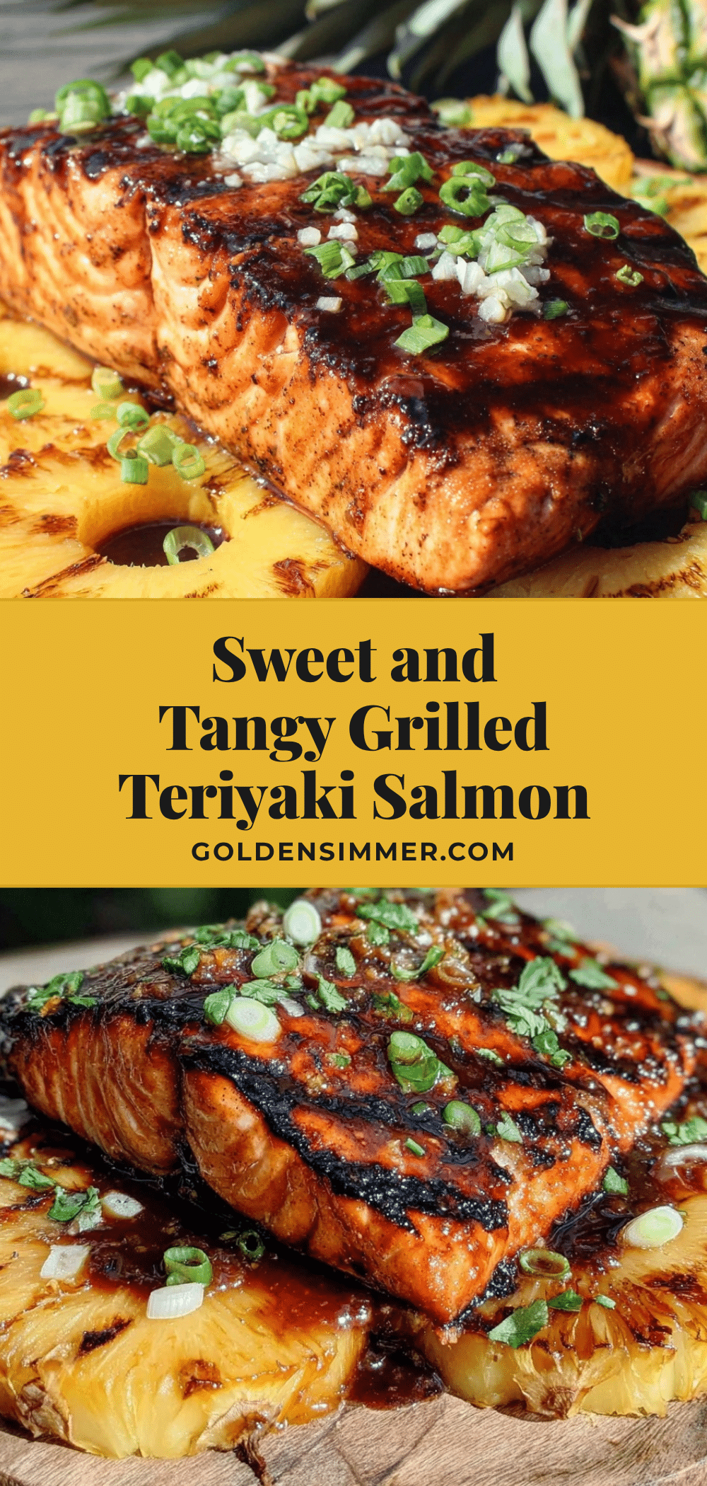 grilled teriyaki salmon recipe