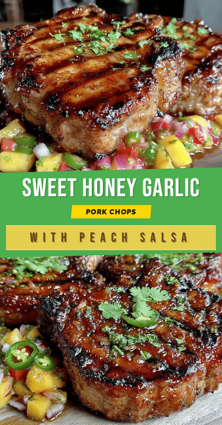 honey garlic grilled pork chops recipe
