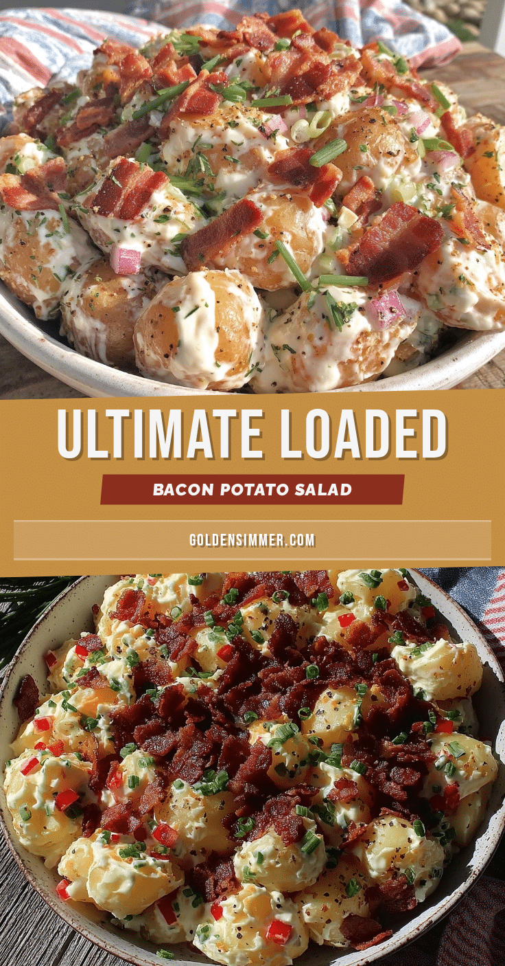 loaded potato salad with bacon recipe
