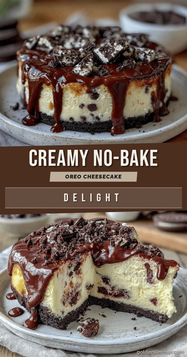 no-bake Oreo cheesecake recipe