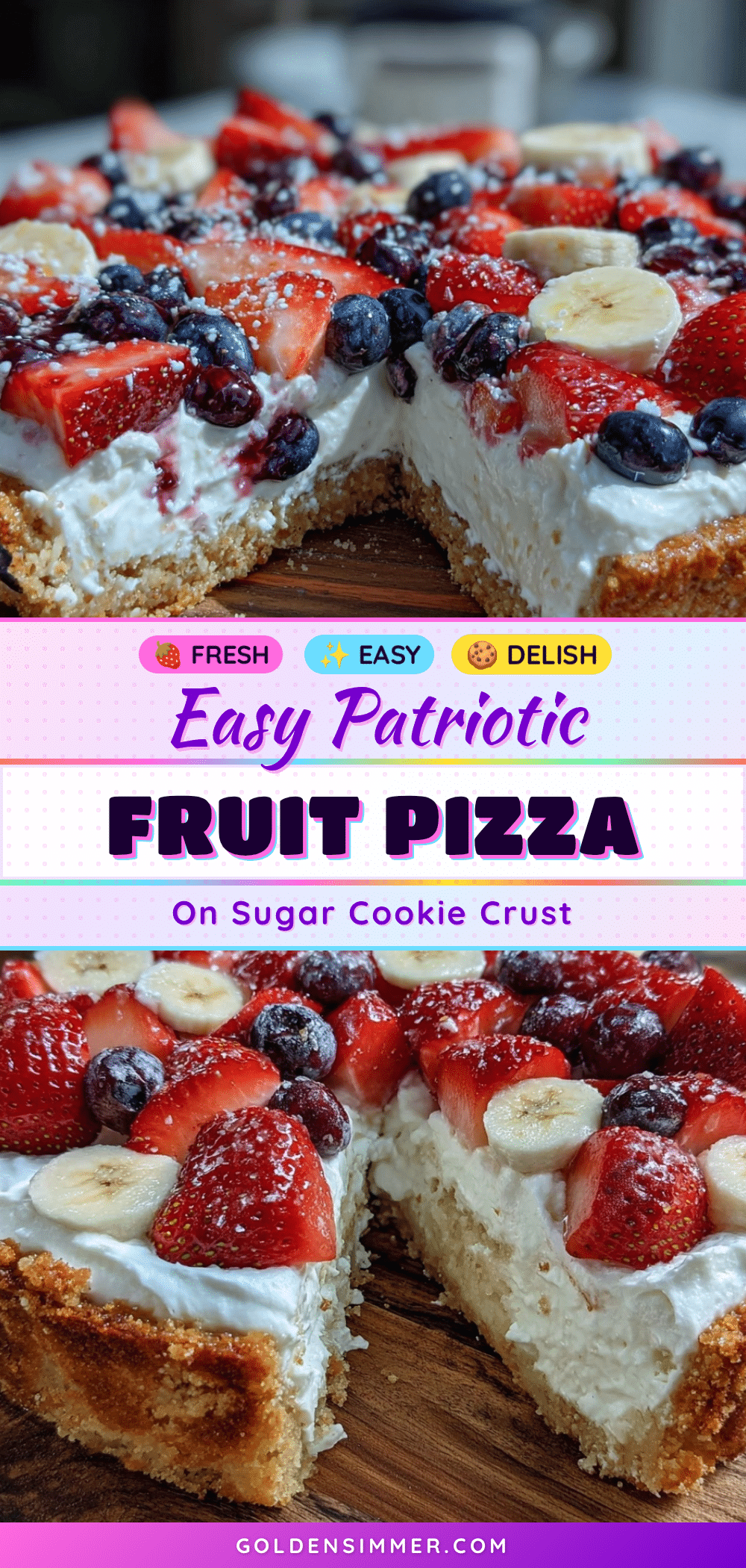 patriotic fruit pizza recipe
