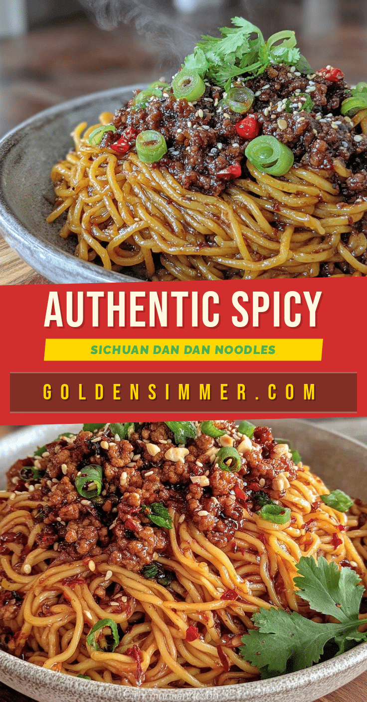 Sichuan Dan Dan noodles recipe