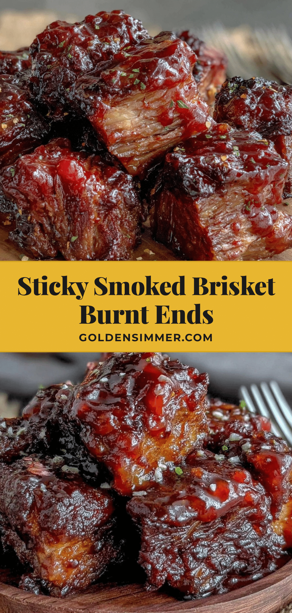 smoked brisket burnt ends recipe